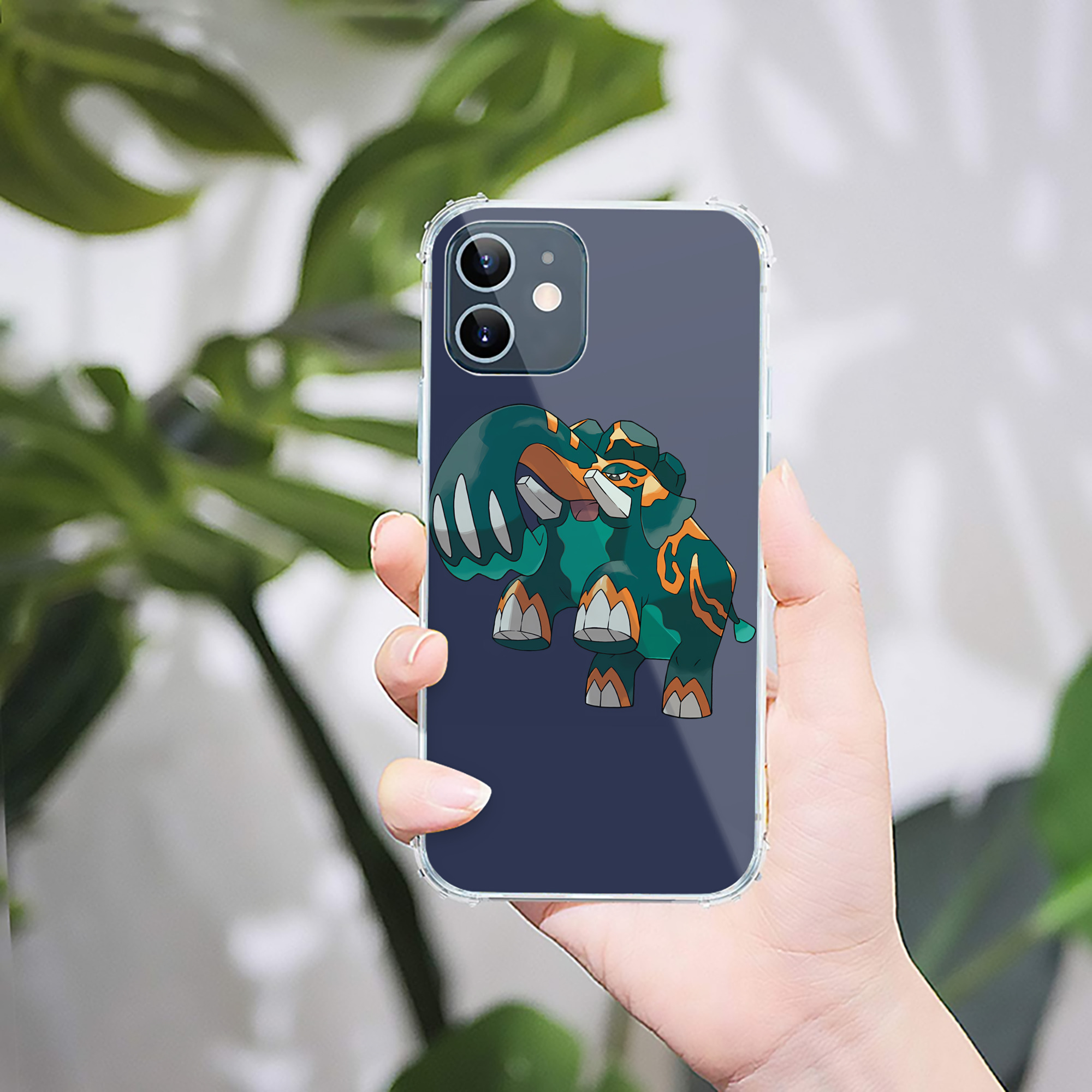 （画像用） ポケットモンスター Pokémon 【iPhone 12シリーズ対応】透明スマホケース（クリアソフトケース）